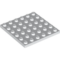 LEGO White Plate 6 x 6 3958 - 4144012