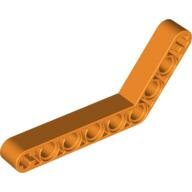 LEGO Orange Technic, Liftarm, Modified Bent Thick 1 x 9 (6 - 4) 6629 - 4528279