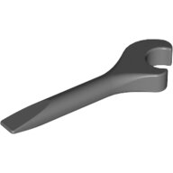 LEGO Dark Bluish Gray Minifigure, Utensil Tool Spanner Wrench / Screwdriver 4006 - 6306622