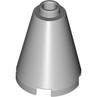 LEGO Light Bluish Gray Cone 2 x 2 x 2 - Open Stud 3942c - 6057616