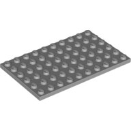 LEGO Light Bluish Gray Plate 6 x 10 3033 - 4211405
