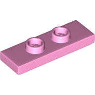 LEGO Bright Pink Plate, Modified 1 x 3 with 2 Studs (Double Jumper) 34103 - 6217796