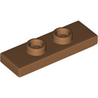 LEGO Medium Nougat Plate, Modified 1 x 3 with 2 Studs (Double Jumper) 34103 - 6292145