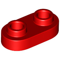LEGO Red Plate, Round 1 x 2 with Open Studs 35480 - 6210269