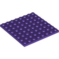 LEGO Dark Purple Plate 8 x 8 41539 - 6222990