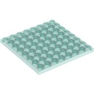 LEGO Trans-Light Blue Plate 8 x 8 41539 - 4163920