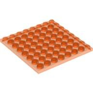 LEGO Trans-Neon Orange Plate 8 x 8 41539 - 4260487