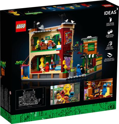 LEGO Huren Ideas 123 Sesame Street - 21324