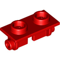 LEGO Red Hinge Brick 1 x 2 Top Plate 3938 - 393821