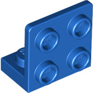 LEGO Blue Bracket 1 x 2 - 2 x 2 Inverted 99207 - 6133720