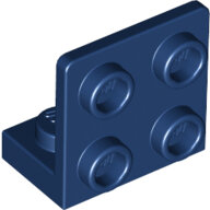 LEGO Dark Blue Bracket 1 x 2 - 2 x 2 Inverted 99207 - 6224472