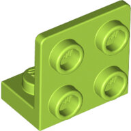 LEGO Lime Bracket 1 x 2 - 2 x 2 Inverted 99207 - 6310277