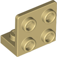 LEGO Tan Bracket 1 x 2 - 2 x 2 Inverted 99207 - 6174925