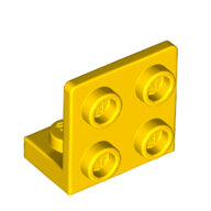 LEGO Yellow Bracket 1 x 2 - 2 x 2 Inverted 99207 - 6208753