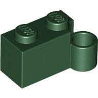 LEGO Dark Green Hinge Brick 1 x 4 Swivel Base 3831 - 6252589