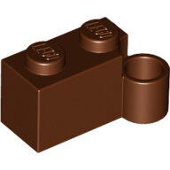 LEGO Reddish Brown Hinge Brick 1 x 4 Swivel Base 3831 - 4215449