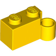 LEGO Yellow Hinge Brick 1 x 4 Swivel Base 3831 - 6137916