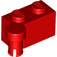 LEGO Red Hinge Brick 1 x 4 Swivel Top 3830 - 6397607