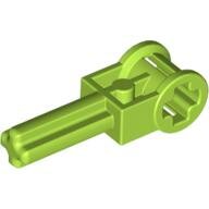 LEGO Lime Technic, Axle 2L with Reverser Handle Axle Connector 6553 - 4144295
