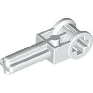 LEGO White Technic, Axle 2L with Reverser Handle Axle Connector 6553 - 4163527
