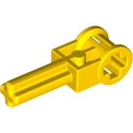 LEGO Yellow Technic, Axle 2L with Reverser Handle Axle Connector 6553 - 655324