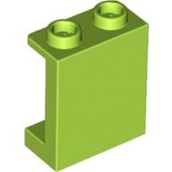 LEGO Lime Panel 1 x 2 x 2 with Side Supports - Hollow Studs 87552 - 4625625