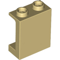 LEGO Tan Panel 1 x 2 x 2 with Side Supports - Hollow Studs 87552 - 6063943