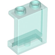 LEGO Trans-Light Blue Panel 1 x 2 x 2 with Side Supports - Hollow Studs 87552 - 6253230
