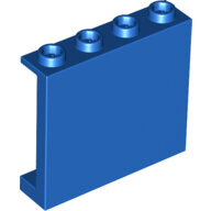LEGO Blue Panel 1 x 4 x 3 with Side Supports - Hollow Studs 60581 - 6223102