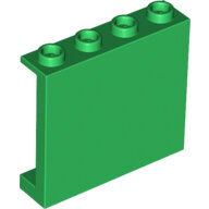LEGO Green Panel 1 x 4 x 3 with Side Supports - Hollow Studs 60581 - 6032918