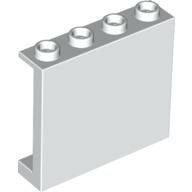LEGO White Panel 1 x 4 x 3 with Side Supports - Hollow Studs 60581 - 4558208