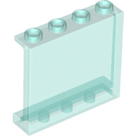 LEGO Trans-Light Blue Panel 1 x 4 x 3 with Side Supports - Hollow Studs 60581 - 6245267