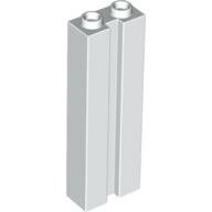 LEGO White Brick, Modified 1 x 2 x 5 with Groove 88393 - 4582155