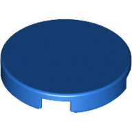 LEGO Blue Tile, Round 2 x 2 with Bottom Stud Holder 14769 - 6133844