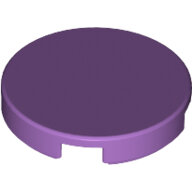 LEGO Medium Lavender Tile, Round 2 x 2 with Bottom Stud Holder 14769 - 6062386