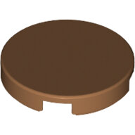 LEGO Medium Nougat Tile, Round 2 x 2 with Bottom Stud Holder 14769 - 6173694