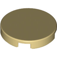 LEGO Tan Tile, Round 2 x 2 with Bottom Stud Holder 14769 - 6066344