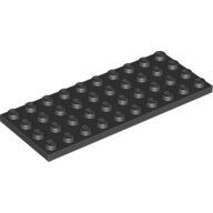 LEGO Black Plate 4 x 10 3030 - 303026