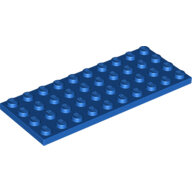 LEGO Blue Plate 4 x 10 3030 - 303023