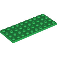 LEGO Green Plate 4 x 10 3030 - 6398657