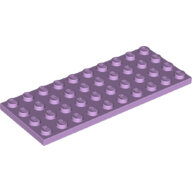 LEGO Lavender Plate 4 x 10 3030 - 6185599