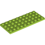 LEGO Lime Plate 4 x 10 3030 - 6112967