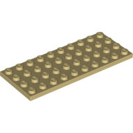 LEGO Tan Plate 4 x 10 3030 - 4609328