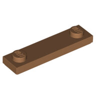 LEGO Medium Nougat Plate, Modified 1 x 4 with 2 Studs with Groove 41740 - 6257605