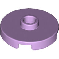 LEGO Lavender Tile, Round 2 x 2 with Open Stud 18674 - 6223598