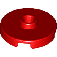 LEGO Red Tile, Round 2 x 2 with Open Stud 18674 - 6132541