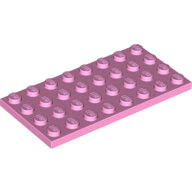 LEGO Bright Pink Plate 4 x 8 3035 - 4520813