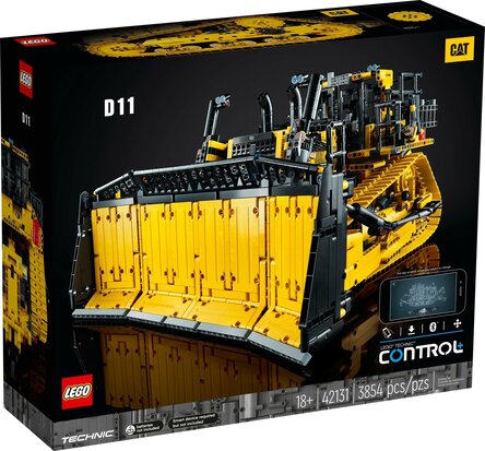 LEGO Huren Technic Cat® D11 Bulldozer met app-besturing - 42131