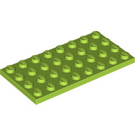 LEGO Lime Plate 4 x 8 3035 - 6172819