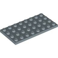 LEGO Sand Blue Plate 4 x 8 3035 - 4243777